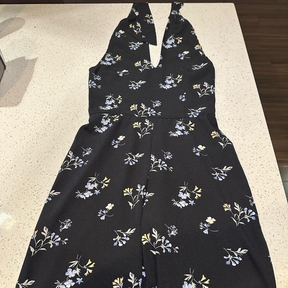 Abercrombie and Fitch Jumpsuit Floral Halter